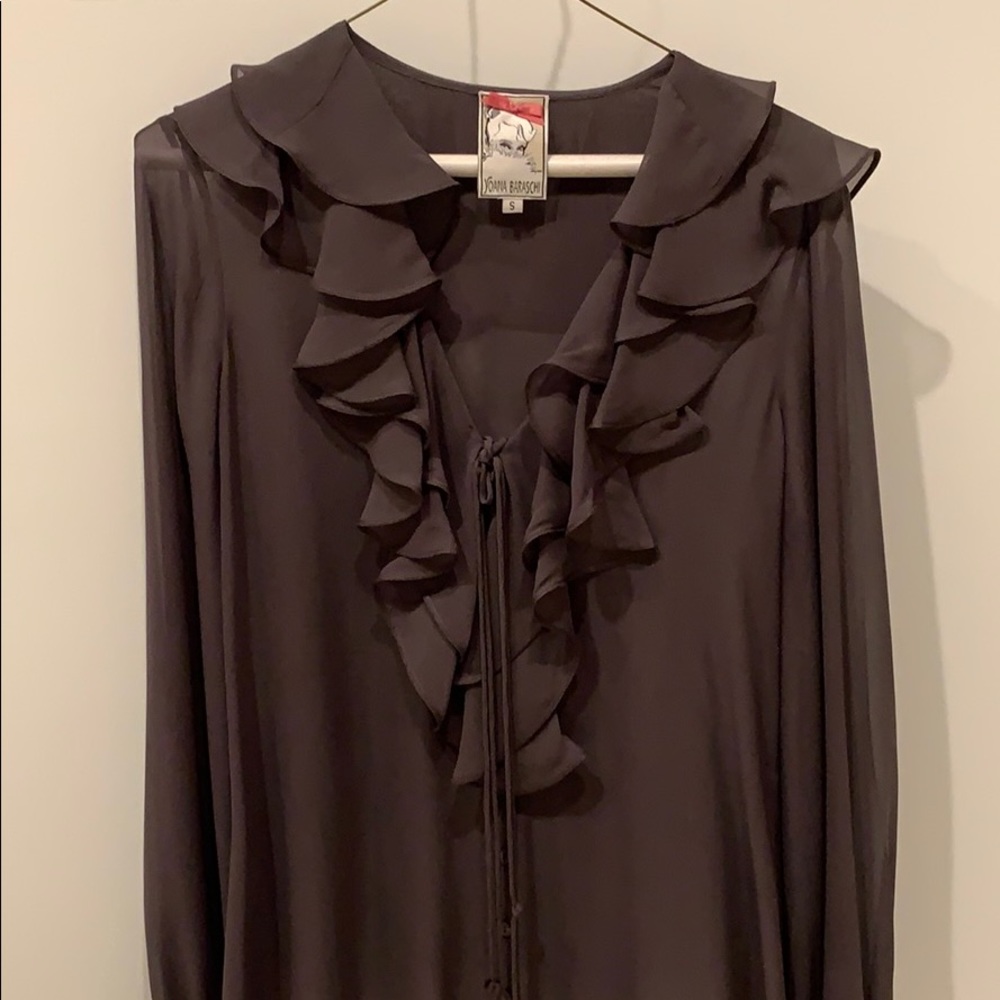 Yoana Baraschi silk blouse